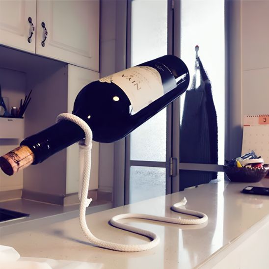 Porte Bouteille de Vin en Acier Inoxydable
