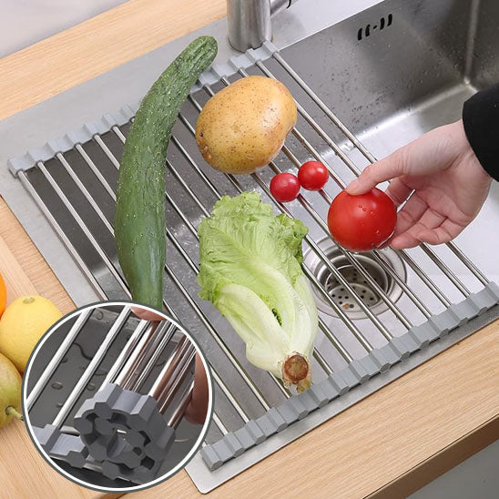 Égouttoir à Vaisselle Pliable