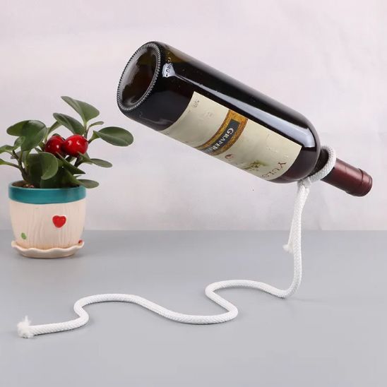 Porte Bouteille de Vin en Acier Inoxydable