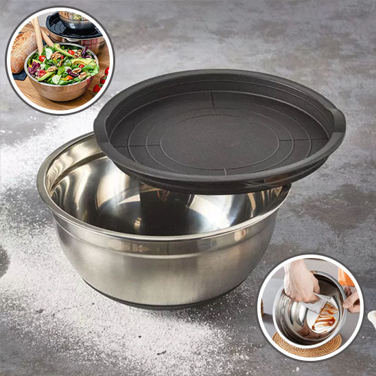 Ensemble de 6 Saladiers avec Couvercle