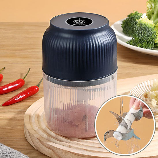 Mini Hachoir à Légumes Électrique