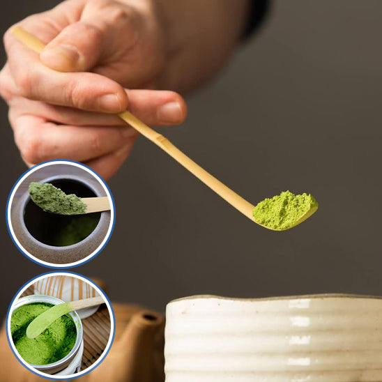 2 Cuillère à matcha en bambou