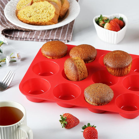 Moule à Muffin en Silicone