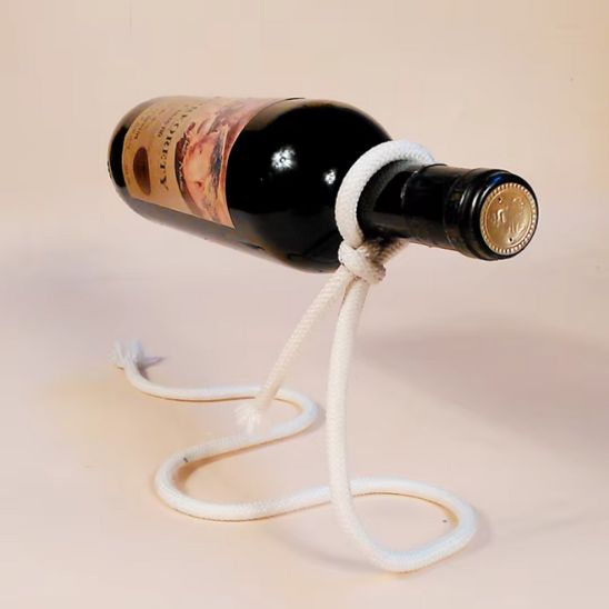 Porte Bouteille de Vin en Acier Inoxydable