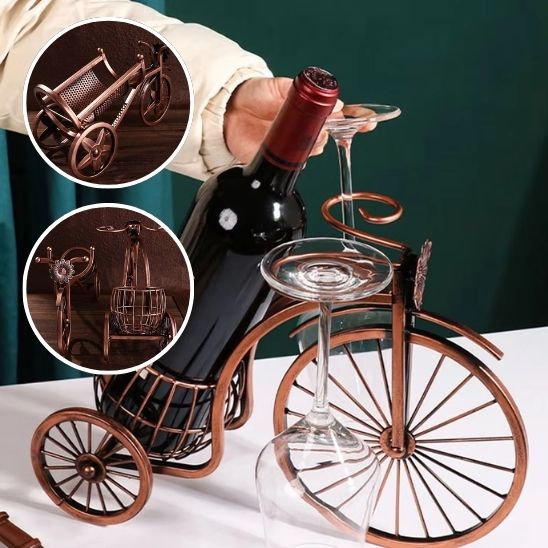 Porte Bouteille de Vin Décorative