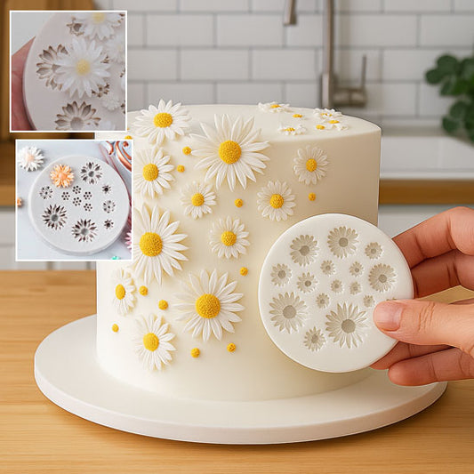 Moules en Silicone en Forme de Marguerite