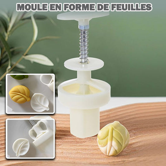 Emporte-Pièce avec Tampon en Forme deFeuilles