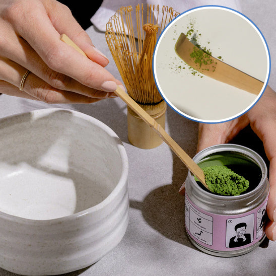 2 Cuillère à matcha en bambou