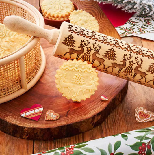 Rouleau à Pâtisserie en Relief