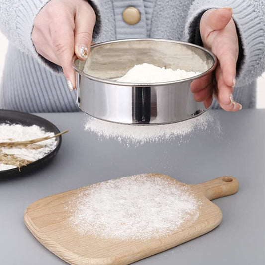 Tamis à Farine en Acier Inoxydable