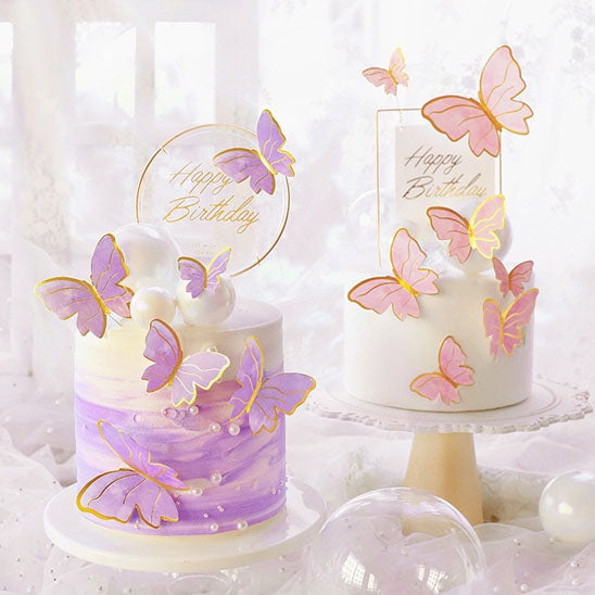 Décoration Gâteau Papillon 10/20 pièces