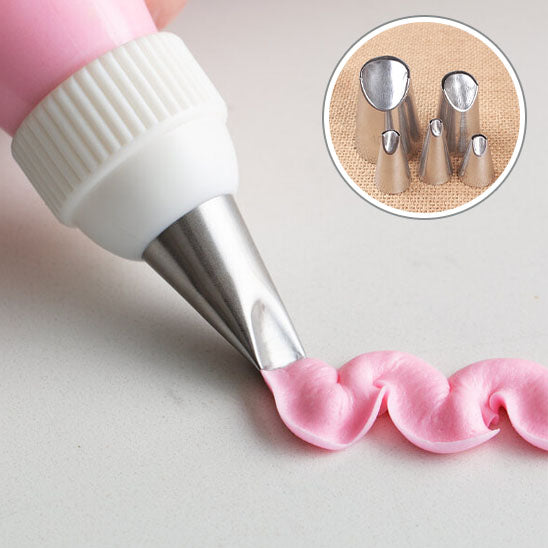 Ensemble de 5 Douilles de Pâtisserie