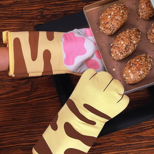 Gant Cuisine Patte de Chat Antidérapant