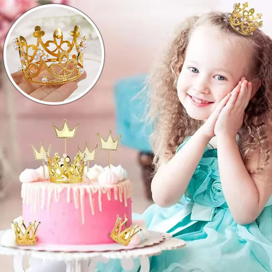 Mini couronne de décoration de Gâteau