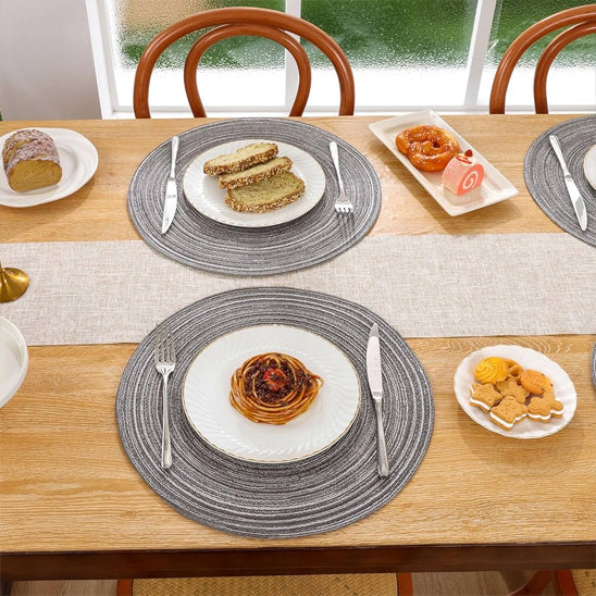 Set de Table Rond(4 pièces)