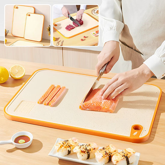 Planche à Découper de Cuisine en Paille de Blé