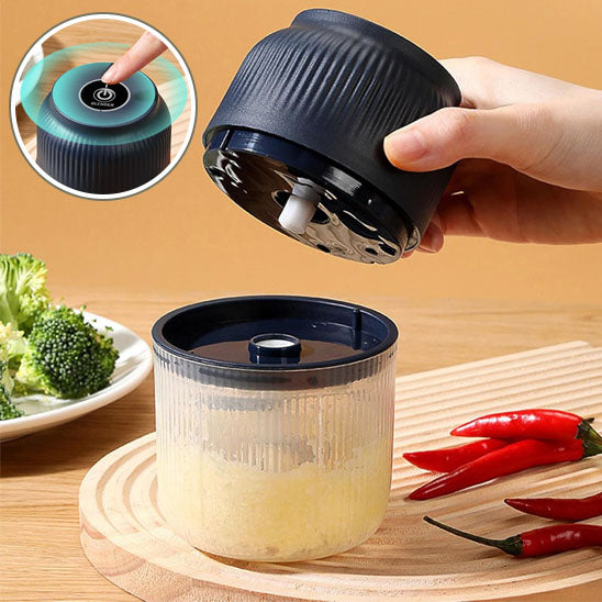 Mini Hachoir à Légumes Électrique