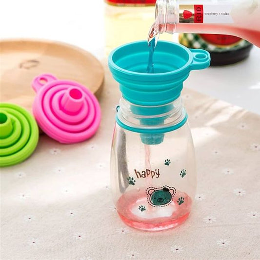 Lot de 3 Entonnoirs de Cuisine  Pliable en Silicone