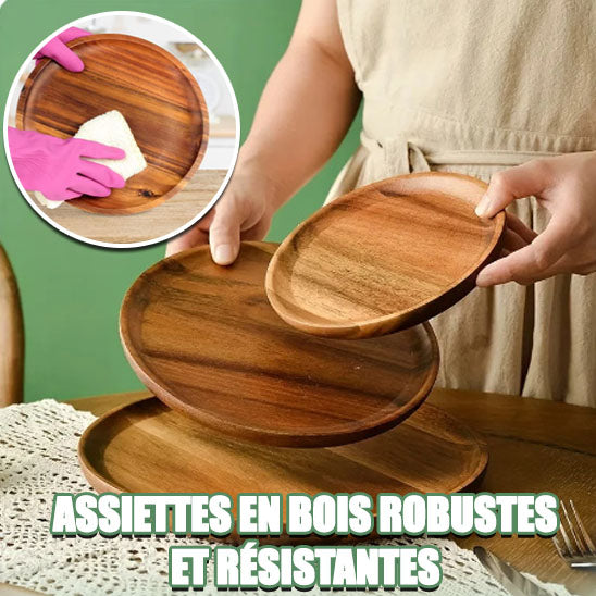 Assiette en Bois