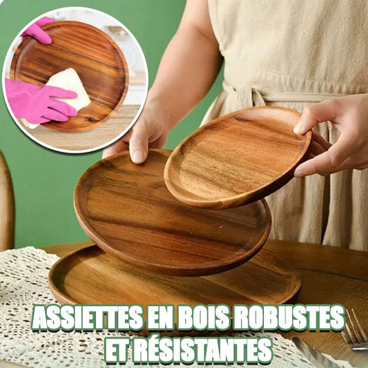 Assiette en Bois