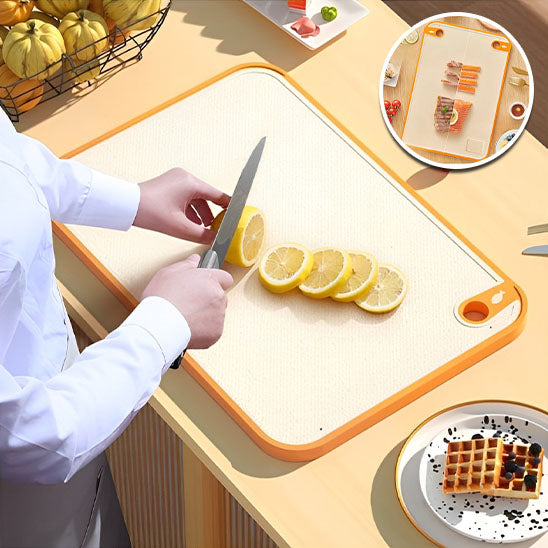 Planche à Découper de Cuisine en Paille de Blé