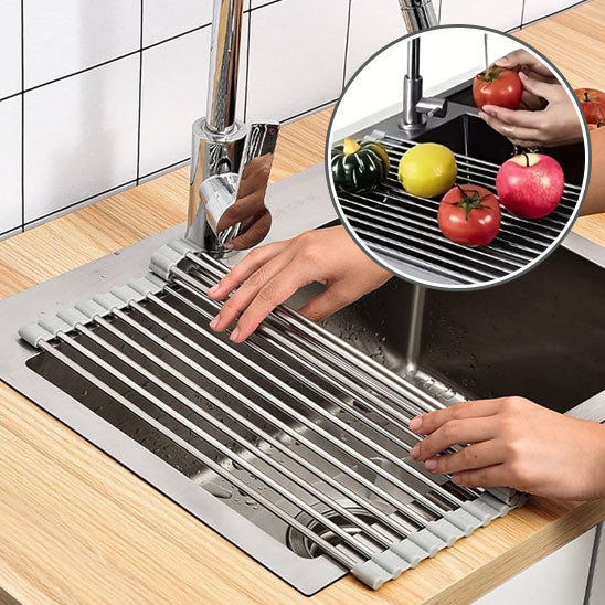 Égouttoir à Vaisselle Pliable