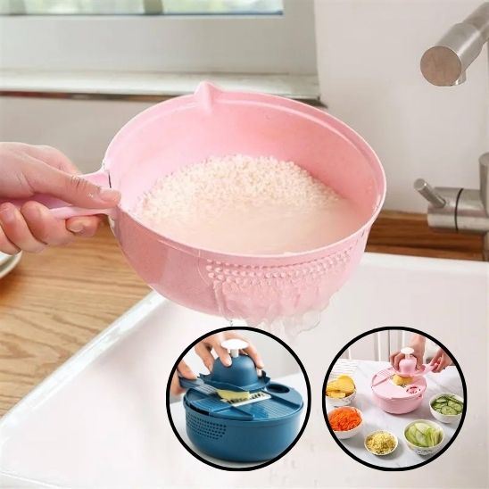 Râpe à légumes Compacte et Éfficace 12 fonctions en 1