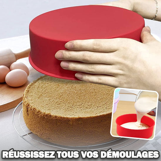 Moule Rond Antiadhésif en Silicone 10/15/20/25 CM