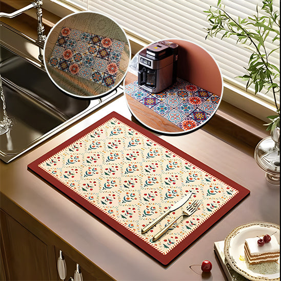 Tapis de Cuisine Absorbant
