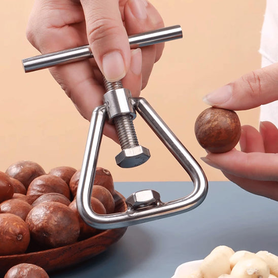 Pinces à Noix en Acier Inoxydable