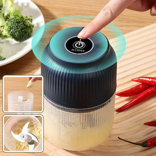 Mini Hachoir à Légumes Électrique
