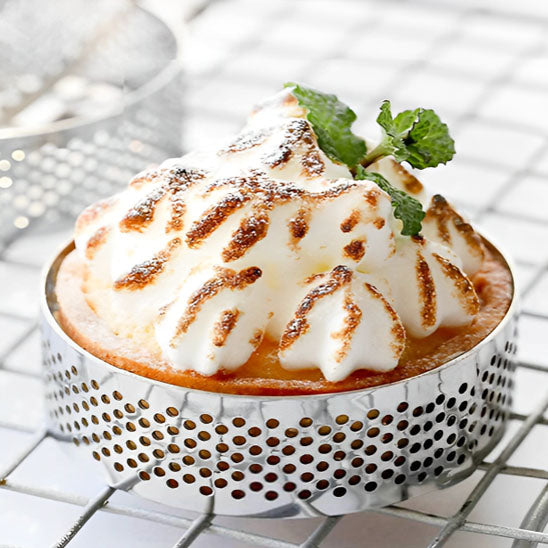 Anneaux de Tartes en Acier Inoxydable 4 pièces