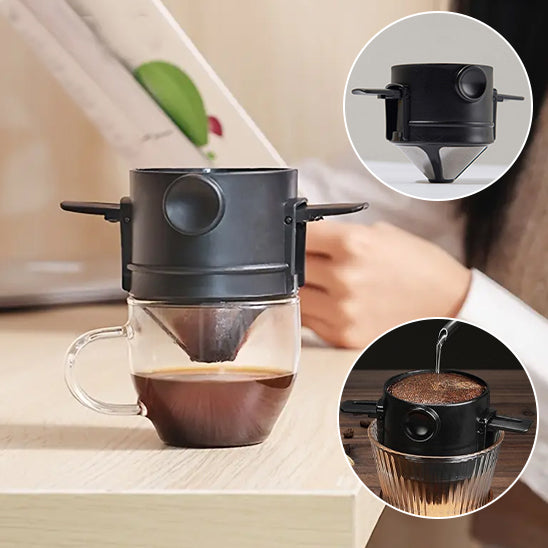Filtre Café Réutilisable en Acier Inoxydable
