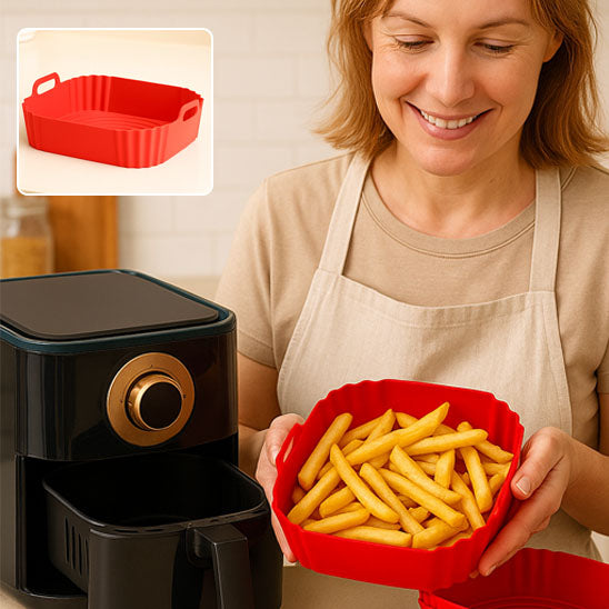 Moule en Silicone Antiadhésif pour Friteuse à Air