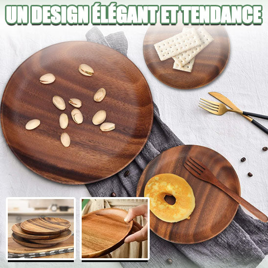 Assiette en Bois