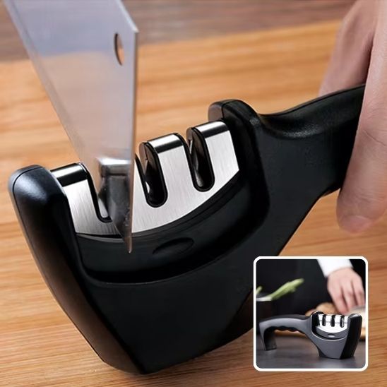 Aiguiseur de Couteaux 3en1