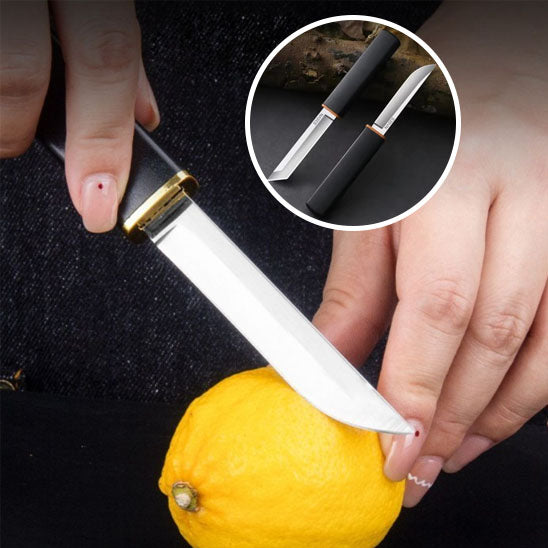 Couteau Double Droit 2 en 1