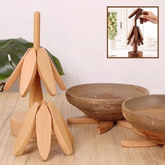 Dessous De Plat en Bois