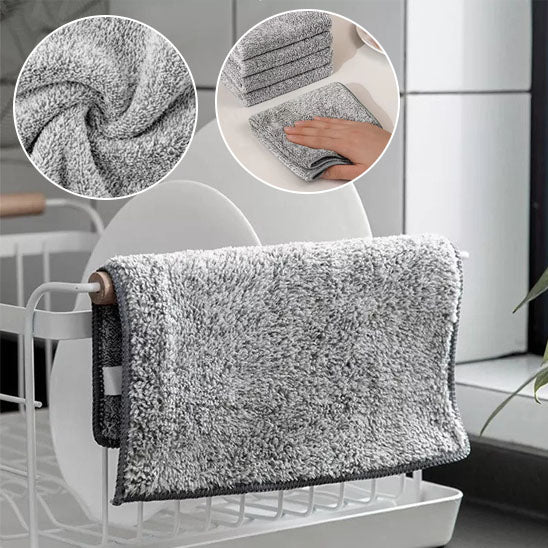 Serviette Absorbante Épaissie de Style Japonais 5 pièces