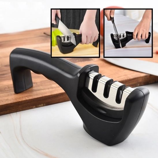 Aiguiseur de Couteaux 3en1