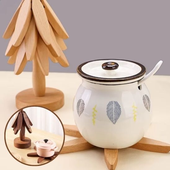 Dessous De Plat en Bois