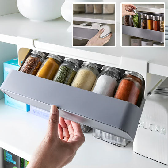 Étagère à Épices de Cuisine Auto-Adhésive