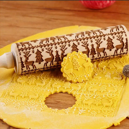 Rouleau à Pâtisserie en Relief