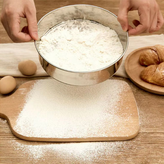 Tamis à Farine en Acier Inoxydable