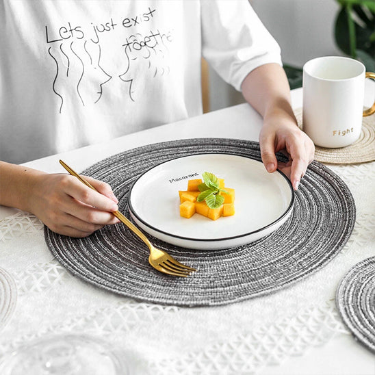 Set de Table Rond(4 pièces)