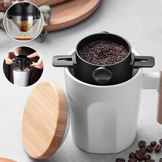 Filtre Café Réutilisable en Acier Inoxydable