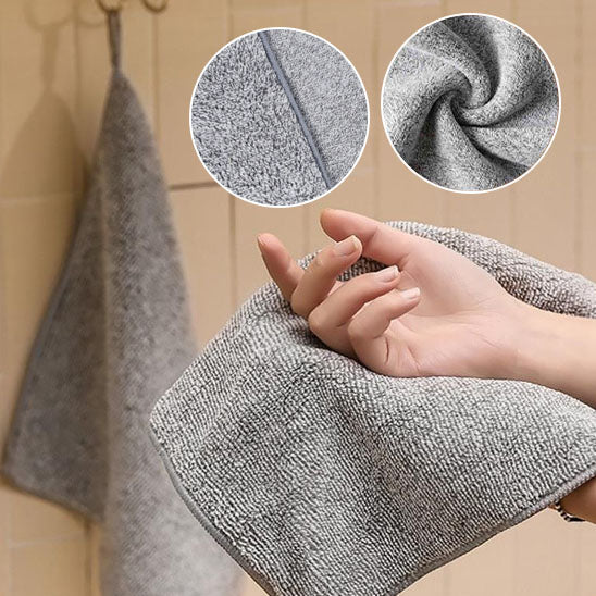 Serviette Absorbante Épaissie de Style Japonais 5 pièces