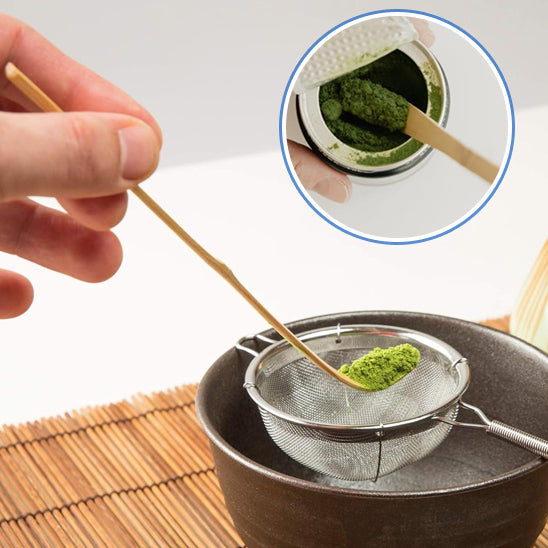 2 Cuillère à matcha en bambou