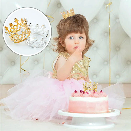 Mini couronne de décoration de Gâteau