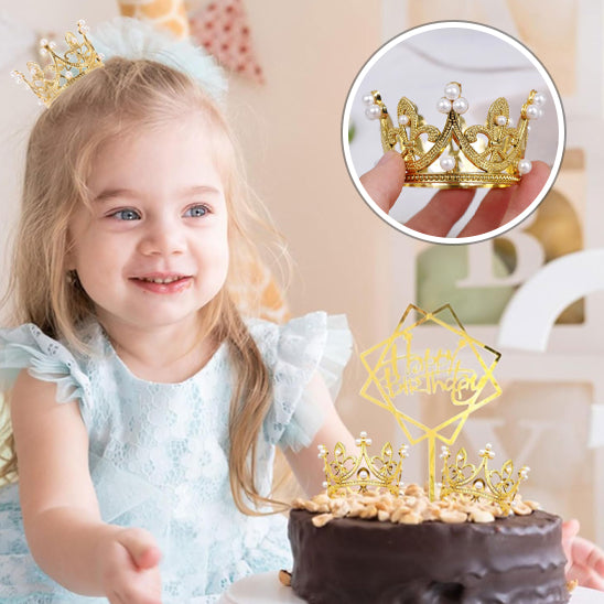 Mini couronne de décoration de Gâteau